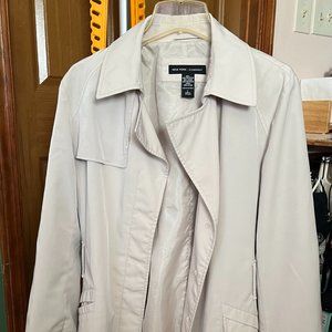 New York and Company Trench Coat Size Large